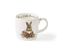 Royal Worcester Wrendale Deigns Mug Lapin Merry Little Christmas 0,3 l