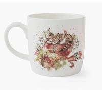Royal Worcester Wrendale Deigns Sleeping on The Job Mug en céramique pour chien et chat 0,3 l