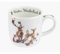 Royal Worcester Wrendale Designs Tasse en céramique avec motif cerf Winter Wonderland 0,3 l