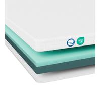 ROYGBIV Surmatelas 160x200 5cm-Mousse Mémoire Forme Gel Thermorégulateur-Réversible 2 Couches Confort Progressif-Certifié OekoTex