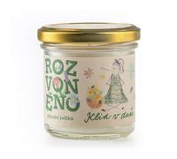 Rozvoněno Bougie parfumée - Paix de l'esprit (130 ml) - à la lavande et au patchouli