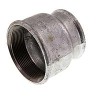 Rp 2 1/2'' x Rp 2'' Fonte zinguée Manchon rond 25 Bar