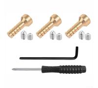 RP75137 Kit d'extension de déviateur en laiton massif pour robinets de baignoire et de douche, kit de 3 pièces durable pour un meilleur contrôle du débit d'eau, installation facile sans adaptateur
