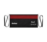 RPLIFE Tablier de serveur court personnalisé avec 3 poches - Tablier de taille personnalisé pour homme et femme - Demi-tabliers mignons pour la cuisine et le jardin