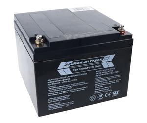 RPower OGiV12260LP 12V 26Ah Longlife Batterie plomb AGM Batterie plomb gel
