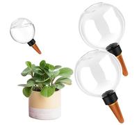RQcMid Lot de 2 boules d'arrosage - Distributeur d'eau pour plantes d'intérieur - 500 ml - Arrosage des plantes sans électricité