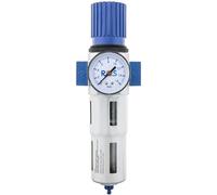 RQS OFR-3/4-MIDI Réducteur de pression avec manomètre, séparateur d'eau