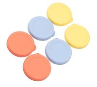 RR60 lot de 6 couvercles en silicone pour Weck Jars, pour modèles 755, 080, 760, 975, 905, 762, 763, 764, 766, 995, 902, sans BPA, allant au lave-vaisselle et au micro-ondes