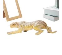 Rrlihjgu Figurine Guépard Léopard Sculpture Décorations