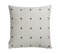 Røros Tweed Coussin Pastille 50x50 cm Black and white