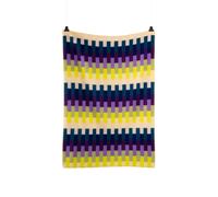Røros Tweed Plaid Åsmund bold 135x200 cm Yellow-blue