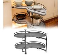 RRrawgff Rangement Placard Cuisine Meuble Angle Tiroir, Plateau Coulissant Cuisine, Tiroir Coulissant Cuisines Organisateur Placard Cuisines, Etagere Rangement Coulissants Placard Cuisine