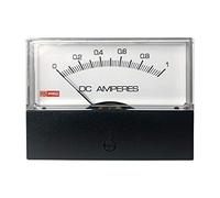 RS PRO Ampèremètre 1 (entrée) A DC Bobine rotative, 74 mm x 76 mm, T 45,7 mm, 0 → 1 (entrée) A / ± 1,5%