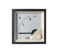 RS PRO Ampèremètre 20 (entrée) A AC rotatif, 68 mm x 68 mm T. 54 (< 30 A) mm, 0 → 20 (entrée) A/1%