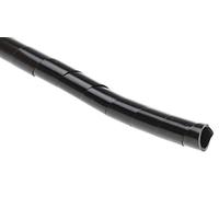RS PRO Gaine de protection spirale en polyéthylène pour câble de 4 mm à 25 mm de diamètre - Longueur 5 m - Rouleau de 5 m