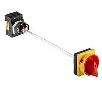 RS PRO Interrupteur 3 pôles 32 A Rail DIN Rouge IP 65 11 kW 750 V 3 phases