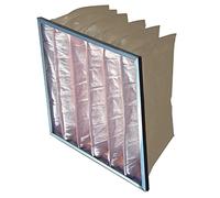 RS PRO Tapis filtrant en polypropylène type sac F5 592 x 592 x 350 mm ISO-10-65 MERV KLasse 11 6 poches