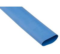 RS PRO Tuyau thermorétractable en polyoléfine avec revêtement adhésif bleu, Ø 40 mm, taux de rétrécissement 3:1, longueur 1,2 m