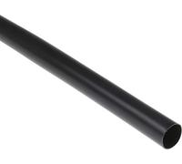 RS PRO Tuyau thermorétractable en polyoléfine avec revêtement adhésif noir, Ø 9 mm, taux de rétrécissement 3:1, longueur 1,2 m