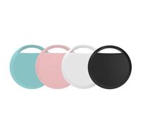 RSH Air Tag Traceur Lot de 4, Fonctionne avec l’app Localiser Apple (Uniquement iOS), Localisateurs D’Objets Bluetooth pour Valises/Portefeuilles/Clés/Sacs/Bagages, Batterie Remplaçable