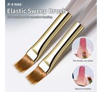 RSNAIL 1/2/5 pièces pinceau pour Nail Art élasticité brosse de balayage bricolage dégradé Nail Art peinture stylo dessin manucure outil pour ongles accessoires Painting Brush