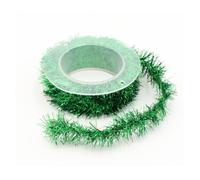 RSYHVG Guirlande de 1,5 m par rouleau, guirlande décorative métallique brillante, matériau décoratif polyvalent pour décoration d'arbre de Noël, couronne de l'Avent, mariage, fête et décoration de