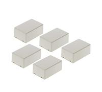 Rtengtunn 5 pièces en Plastique boîtier de Projet électronique boîtier d'instrument boîtier Bricolage 70x45x30mm - Blanc