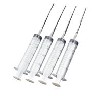 RTmcgPyuK 4 Ensembles de Bouteilles de Recharge d'encre de 30 ML avec Aiguille émoussée de 10 cm pour CISS et Cartouches Rechargeables