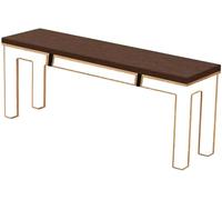 RTSFKFS Coussin for Banc de Jardin, Antidérapant Coussin de Siège en Mousse Épaisse avec Housse Amovible, Assise Coussin for Banc de Mobilier Terrasse Canapé Extérieur(Brun foncé,220x33x3cm)