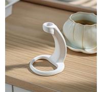 Rtuopk Support Fouet à Main Porte-Fouet Socle Support de Comptoir Support Vertical Organisation Plastique Antifuite pour Présenter l'Outil Toujours à Portée Adapté Bureau, Noir, Grand Diamètre