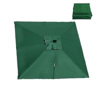 RTVGNSZSJL Auvent De Parapluie Déporté Carré Toile De Rechange Parasol De Jardin 8 Baleines 3x3m Couverture De Rechange pour Parasol Piscine Jardin Marché(Green,3x3m (9.8x9.8ft))
