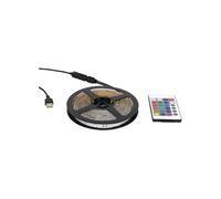 Ruban 150 Leds Multicolore Adhésif 500cm avec Télécommande - LOGAN -