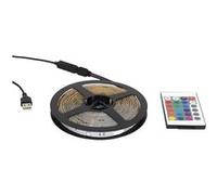 Ruban 90 Leds Multicolore Adhésif 300cm avec Télécommande - LOGAN - ALTOBUY Multicolore