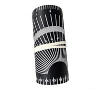 Ruban à mesurer en PVC pour tuyau de 5,1 à 40,6 cm, 15,2 à 76,2 cm de | Pour mélange de fibres, lit directement le diamètre et la circonférence, échelle en pouces et mm, s'adapte aux espaces