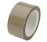 Ruban adhésif 50 mm en transparent ou marron - Couleur au choix (marron)
