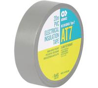 Ruban adhésif Advance Tapes AT7 PVC gris - 19 mm - 20 m - Rubans adhésifs et plus encore