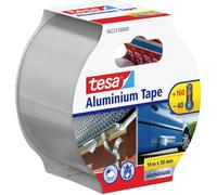 Bande adhésive de réparation - TESA - 10 m x 50 mm - Aluminium - Résistante - Longue durée