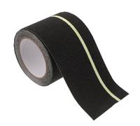 Ruban Adhésif Antidérapant PET 6mm Bande Lumineuse Verte | Marquage Nocturne, Fine Texture Grainée, pour Marches en Terrazzo ou Béton, Usage Garçon Fille et Commerces