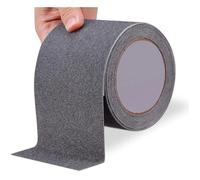 Ruban adhésif antidérapant très résistant pour escaliers, extérieur/intérieur, étanche, 10 cm x 5 m, rouleau antidérapant de