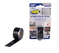 HPX Ruban adhésif auto-vulcanisant Stretch & Fuse HPX-SZ2503 Noir 3 m x 25 mm