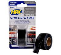 Ruban adhésif auto-vulcanisant noir Stretch & Fuse 3m x 25mm HPX- SZ2503
