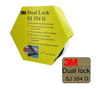 Ruban adhésif caoutchouc 3M - Dual Lock - SJ354D