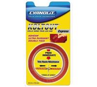 Adhesif double face Koltout 19mmx2.5m Cyanolit