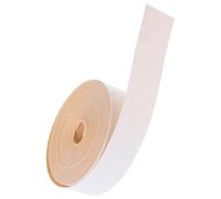 Ruban Adhésif de Bordure Beige 1 Rouleau, pour Abat-jour en Tissu | Application Rapide, Découpe sur Mesure, pour Têtes de Lit et Abat-jour en Tissu, Usage Décoratif