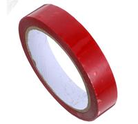 Ruban Adhésif de Sécurité Rouge PET Dévidoir pour Emballage | Antivol, Inviolable, Application Facile, Adhérence Robuste, Usage Expédition et Transport, Format PET Rouge
