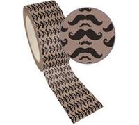 Ruban adhésif décoratif large queen tape moustache - queen tape Noir G