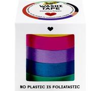 Ruban adhésif décoratif Washi-Tape UNI BASIC, kit de 5