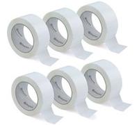Ruban Adhésif d'Emballage Blanc 930708, Silencieux, Polypropylène 28 microns, Largeur 50mm, Longueur 66m, Pack de 6 rouleaux Blanc G