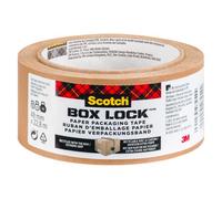 Ruban adhésif d'emballage Kraft brun, 135 g/m², Box Lock Scotch 48 mm X 22,8 m