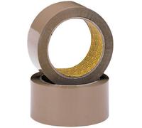 Ruban adhésif d'emballage Scotch® 309 Scotch 3707B506 marron-jaune (L x l) 66 m x 50 mm acrylique 1 pc(s)